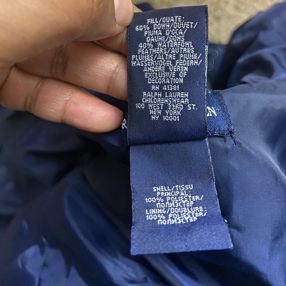 Polo Ralph Lauren girls DOWN JACKET - Picture 6 of 10